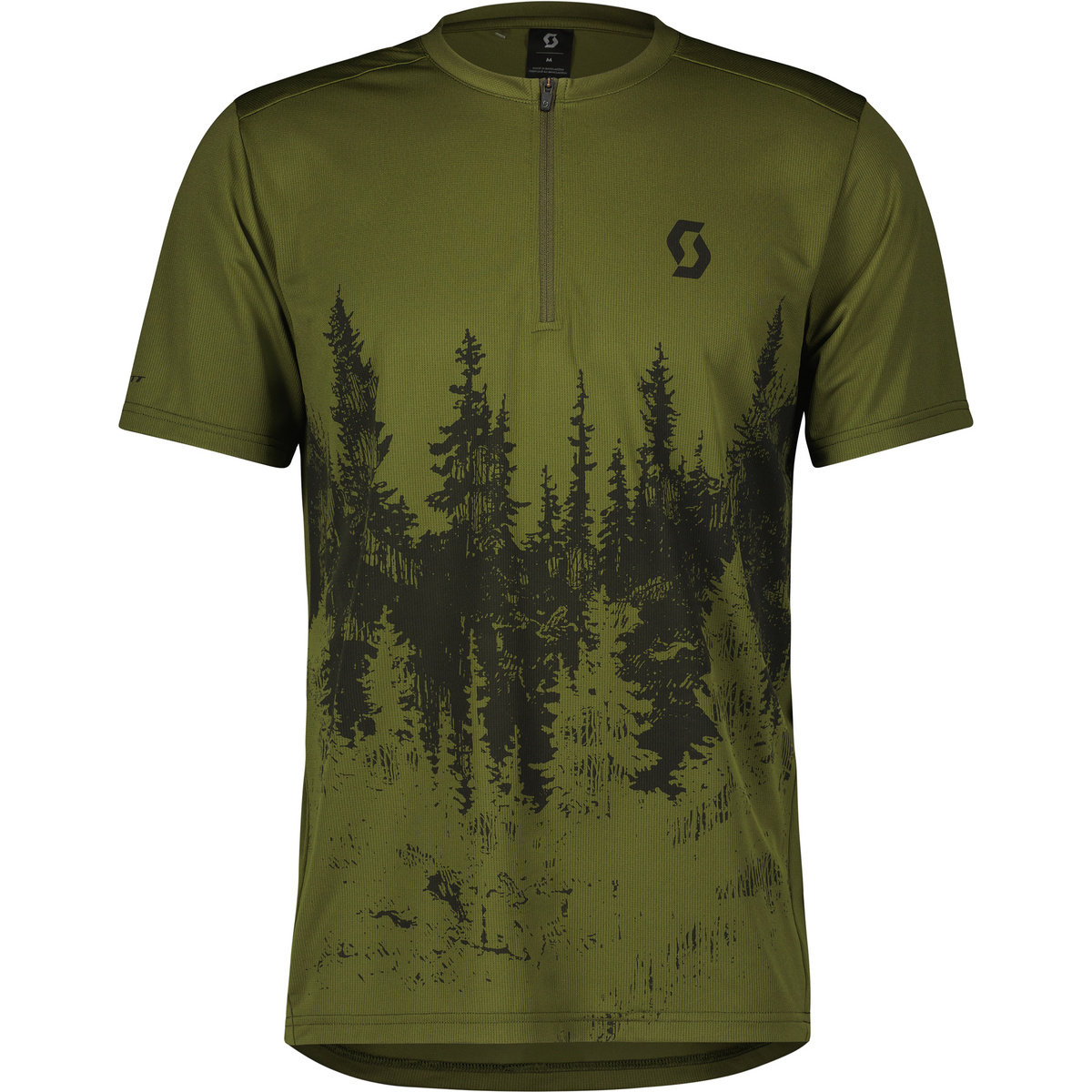 Scott Herren Trail Flow Zip Radtrikot von Scott