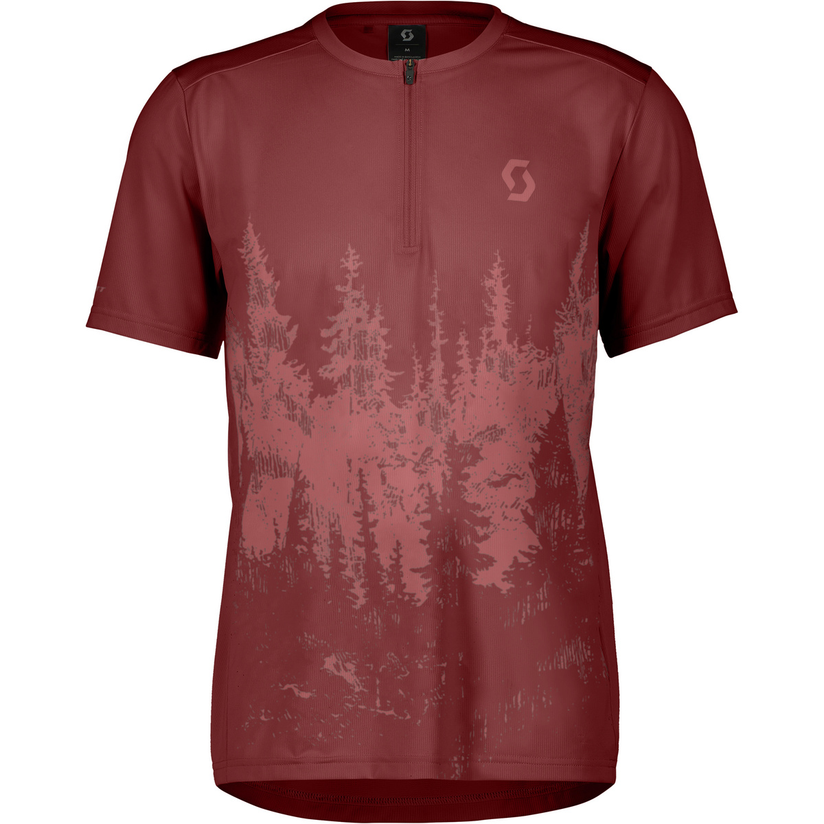 Scott Herren Trail Flow Zip Radtrikot von Scott