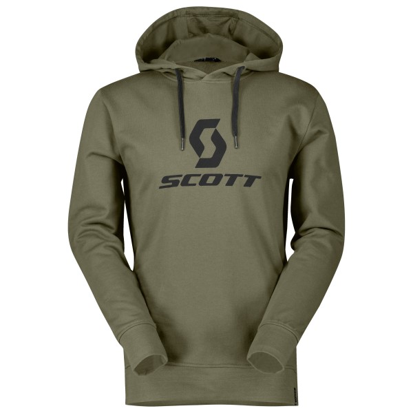 Scott - Hoody Icon L/S - Hoodie Gr L oliv von Scott