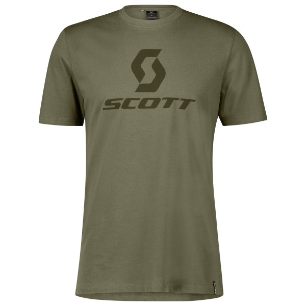 Scott - Icon S/S - T-Shirt Gr L oliv von Scott