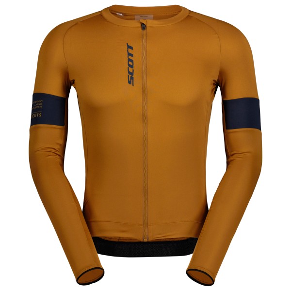 Scott - Jersey Endurance Pro L/S - Velotrikot Gr M braun von Scott