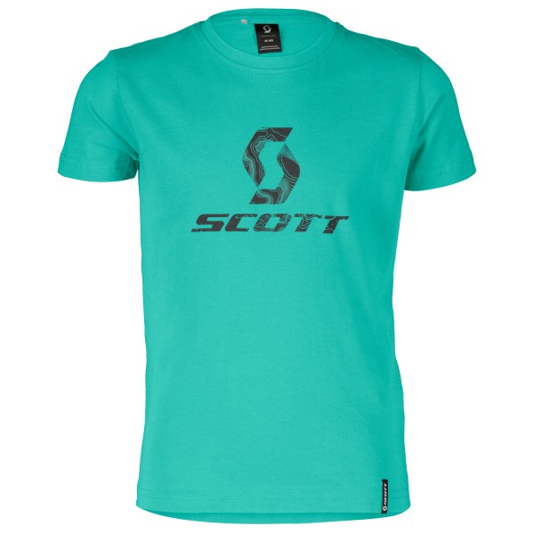 Scott - Kid's 10 Icon S/S - T-Shirt Gr 128 türkis von Scott