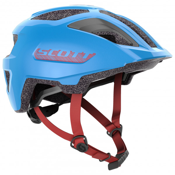 Scott - Kid's Helmet Spunto (Ce) Junior - Velohelm Gr One Size grau;grün;weiß von Scott