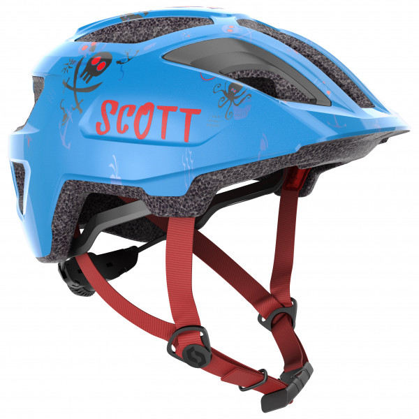 Scott - Kid's Helmet Spunto (Ce) Kid - Velohelm Gr One Size rot;türkis von Scott