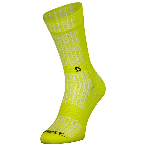 Scott - Performance Crew Socks - Velosocken Gr 36-38 grün von Scott