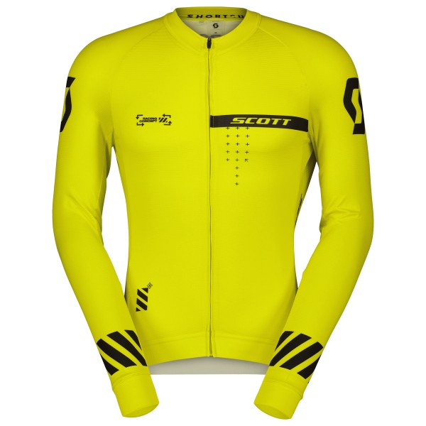 Scott - RC Pro L/S - Velotrikot Gr L;M;S;XL;XXL gelb;schwarz von Scott