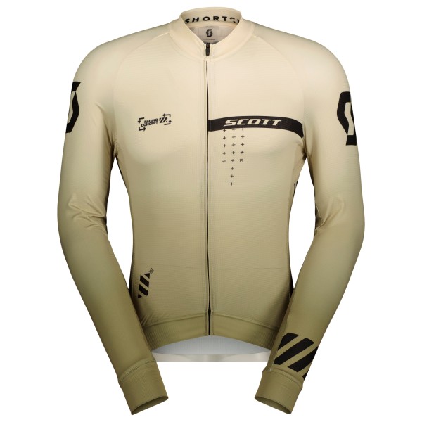 Scott - RC Pro L/S - Velotrikot Gr M beige von Scott