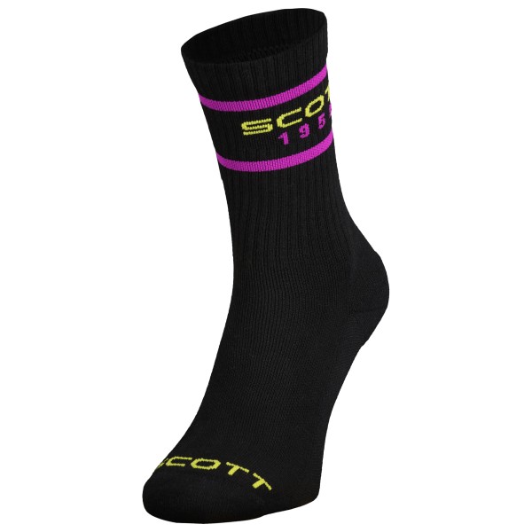 Scott - Retro Casual Crew 3-Pack - Velosocken Gr 36-38;39-41;42-44;45-47 grau;oliv;schwarz von Scott