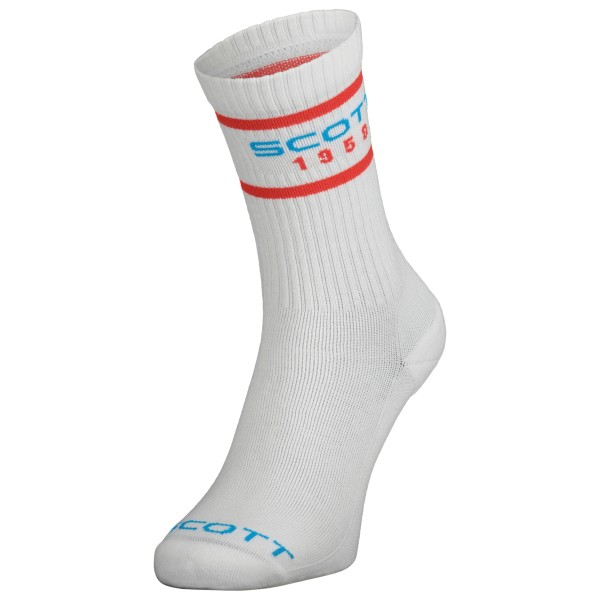 Scott - Retro Casual Crew 3-Pack - Velosocken Gr 36-38 grau von Scott