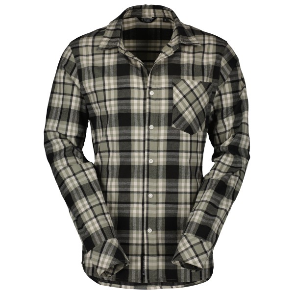 Scott - Shirt Flannel L/S - Hemd Gr L grau von Scott