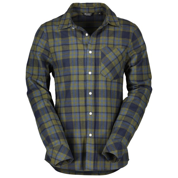 Scott - Shirt Flannel L/S - Hemd Gr L grau von Scott