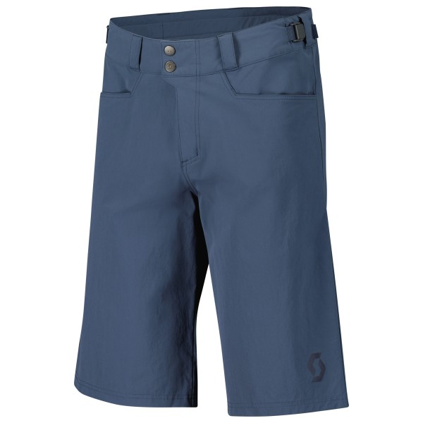 Scott - Shorts Trail Flow with Pad - Velohose Gr M blau von Scott