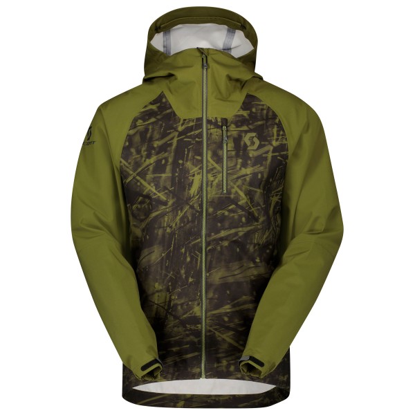 Scott - Trail Storm Waterproof Jacket - Velojacke Gr L oliv von Scott