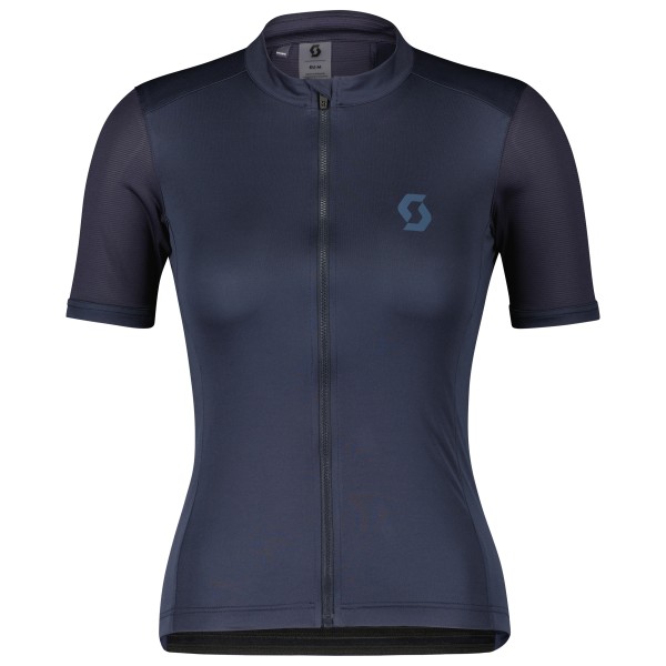 Scott - Women's Endurance 10 S/S - Velotrikot Gr L blau von Scott