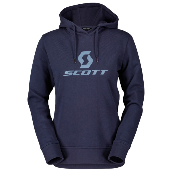 Scott - Women's Icon L/S Hoody - Hoodie Gr L blau von Scott