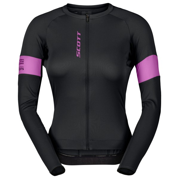 Scott - Women's Jersey Endurance Pro L/S - Velotrikot Gr S schwarz von Scott