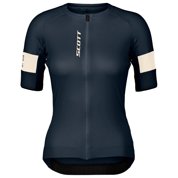 Scott - Women's Jersey Endurance Pro S/S - Velotrikot Gr L blau von Scott