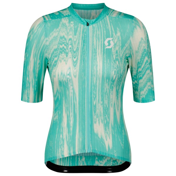 Scott - Women's Jersey Ultd. SL S/S - Velotrikot Gr L türkis von Scott