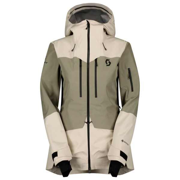 Scott - Women's Line Chaser GTX 3L Jacket - Skijacke Gr L;S beige/oliv von Scott