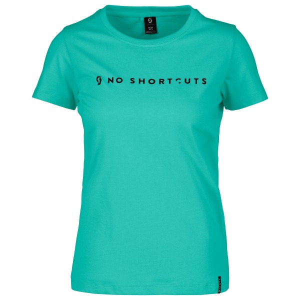 Scott - Women's No Shortcuts S/S - T-Shirt Gr S türkis von Scott