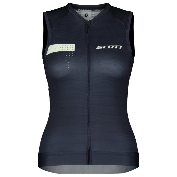 Scott - Women's RC Pro W/O Sleeve - Velotrikot Gr L;M;XL blau;rot von Scott