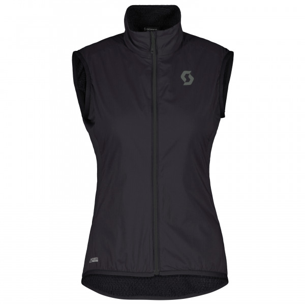 Scott - Women's Vest Trail Storm Insuloft Alpha - Velogilet Gr L schwarz/grau von Scott