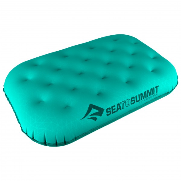 Sea to Summit - Aeros Ultralight Pillow Deluxe - Kissen Gr One Size grau/schwarz;türkis von Sea to Summit