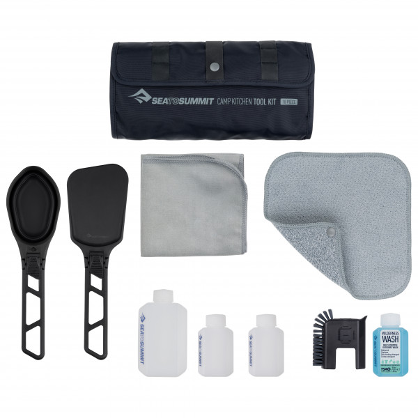 Sea to Summit - Camp Kitchen Tool Kit Gr 10 Piece Set grau von Sea to Summit