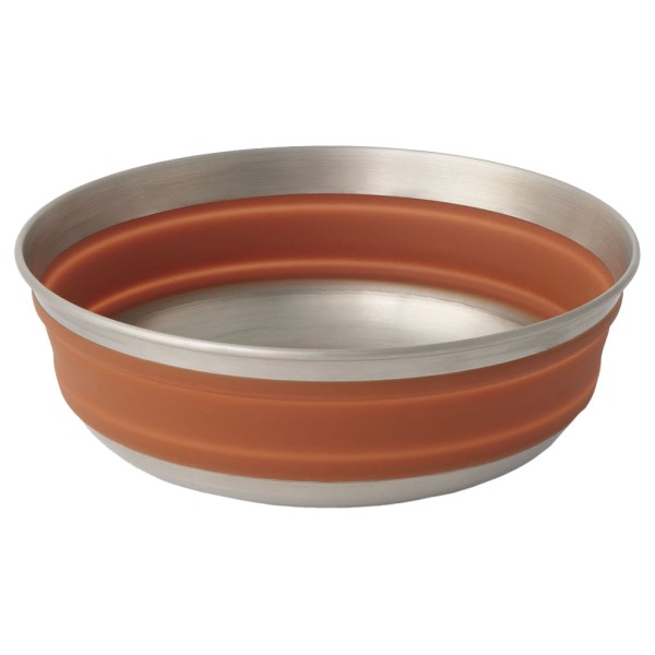 Sea to Summit - Detour Stainless Steel Collapsible Bowl - Schüssel Gr Large braun von Sea to Summit