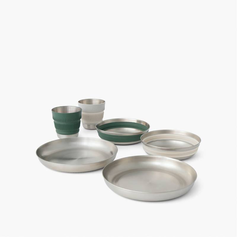 Sea to Summit Detour Stainless Steel Collapsible Dinnerware Set von Sea to Summit