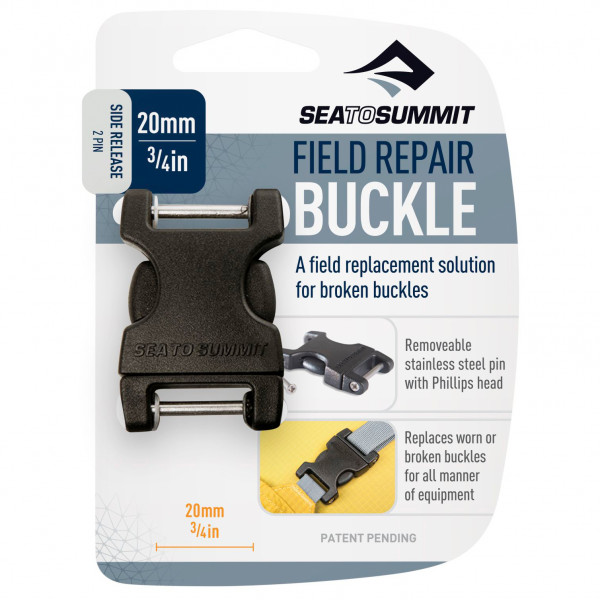 Sea to Summit - Field Repair Buckle - Schnalle Gr 15 mm schwarz Sea to Summit - Field Repair Buckle - Schnalle Gr 15 mm schwarz von Sea to Summit
