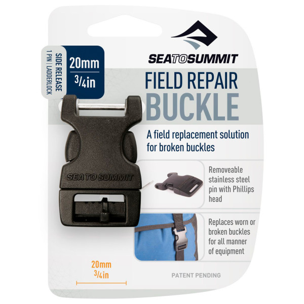 Sea to Summit - Field Repair Buckle - Schnalle Gr 15 mm schwarz Sea to Summit - Field Repair Buckle - Schnalle Gr 15 mm schwarz von Sea to Summit