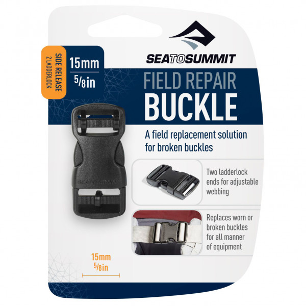 Sea to Summit - Field Repair Buckle - Schnalle Gr 20 mm schwarz Sea to Summit - Field Repair Buckle - Schnalle Gr 20 mm schwarz von Sea to Summit