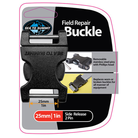 Sea to Summit - Field Repair Buckle - Schnalle Gr 25 mm schwarz Sea to Summit - Field Repair Buckle - Schnalle Gr 25 mm schwarz von Sea to Summit