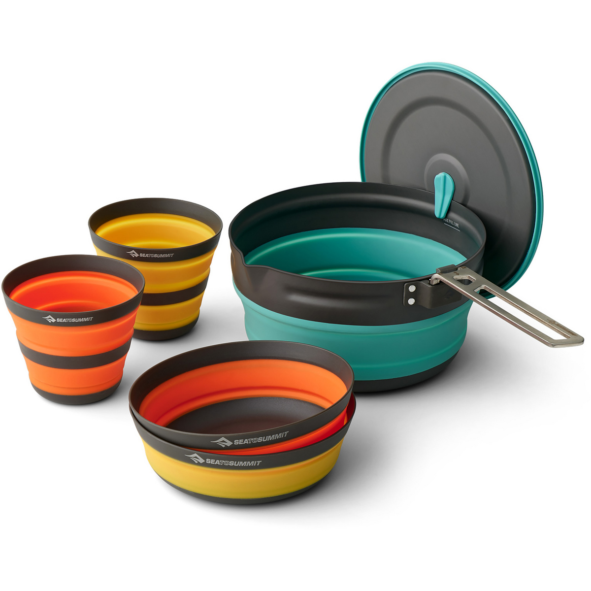 Sea to Summit Frontier Ul Collapsible Pot Cook 2P Set von Sea to Summit