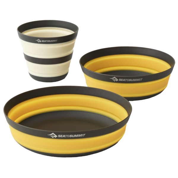 Sea to Summit - Frontier Ultralight Collapsible Dinnerware Set - Geschirr-Set Gr 1 Person - 3 Pieces von Sea to Summit