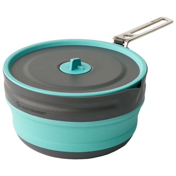 Sea to Summit - Frontier Ultralight Collapsible Pouring Pot - Topf Gr 2,2 l grau/türkis von Sea to Summit