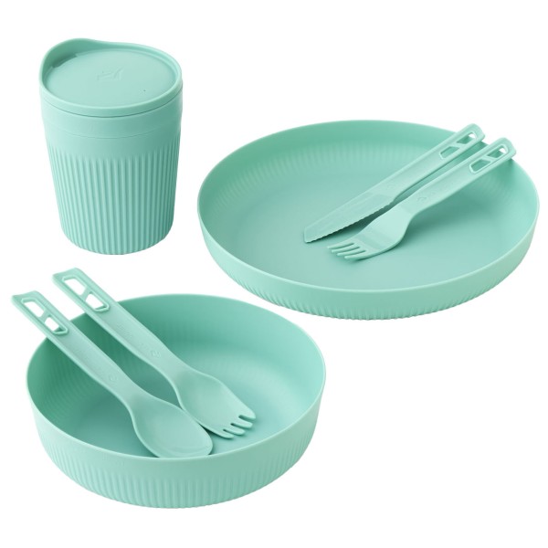 Sea to Summit - Passage Dinnerware Set 1 Person (7 Piece) - Geschirr-Set türkis von Sea to Summit