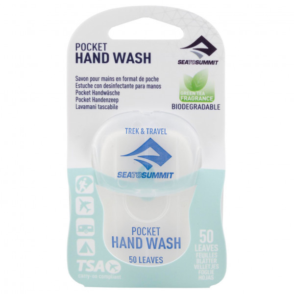 Sea to Summit - Pocket Hand Wash - Reiseseife Gr 50 Blätter multicolor Sea to Summit - Pocket Hand Wash - Reiseseife Gr 50 Blätter multicolor von Sea to Summit