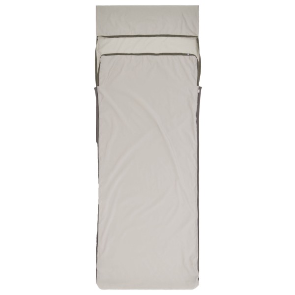 Sea to Summit - Silk Blend Sleeping Bag Liner Rectangular - Reiseschlafsack Gr Universal grau von Sea to Summit