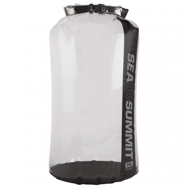 Sea to Summit - Stopper Clear Dry Bag - Packsack Gr 35 l grau von Sea to Summit