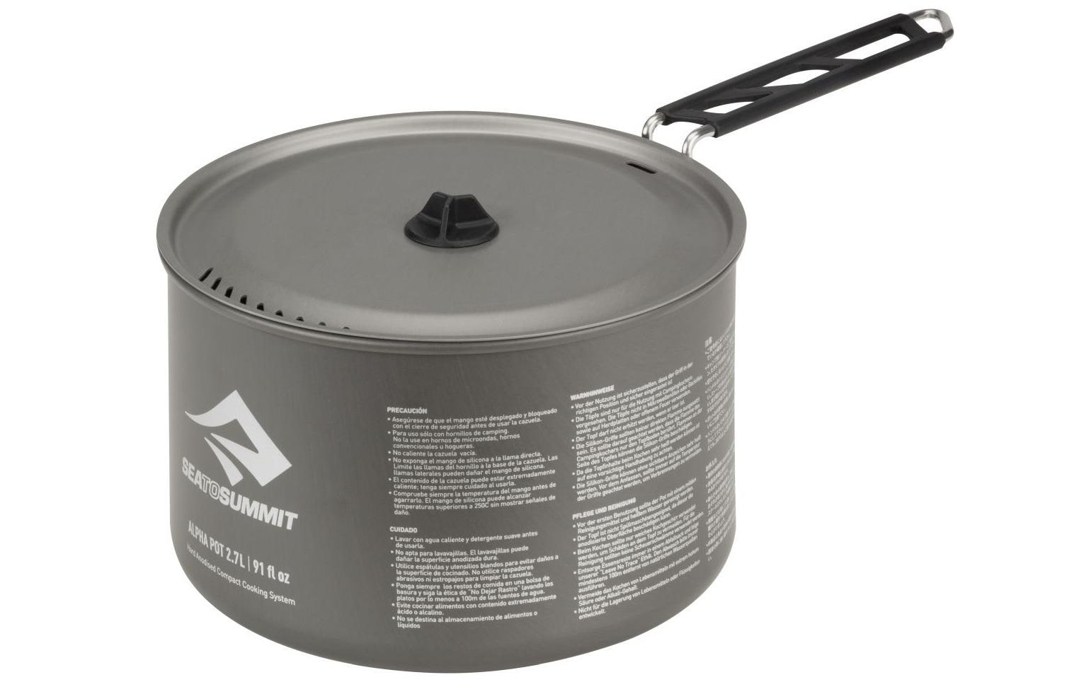 sea to summit Kochtopf »Pot 45109 Litre«, Aluminium sea to summit Kochtopf »Pot 45109 Litre«, Aluminium von Sea to Summit