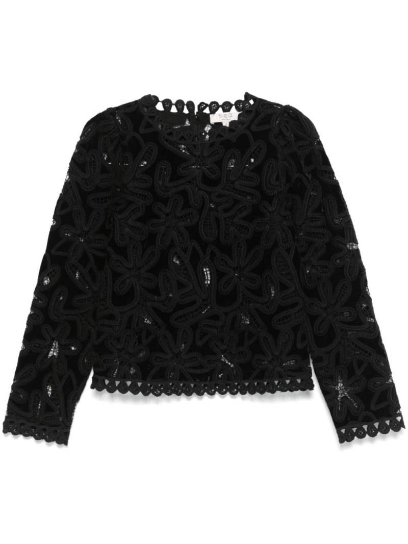 Sea Alice blouse - Black von Sea