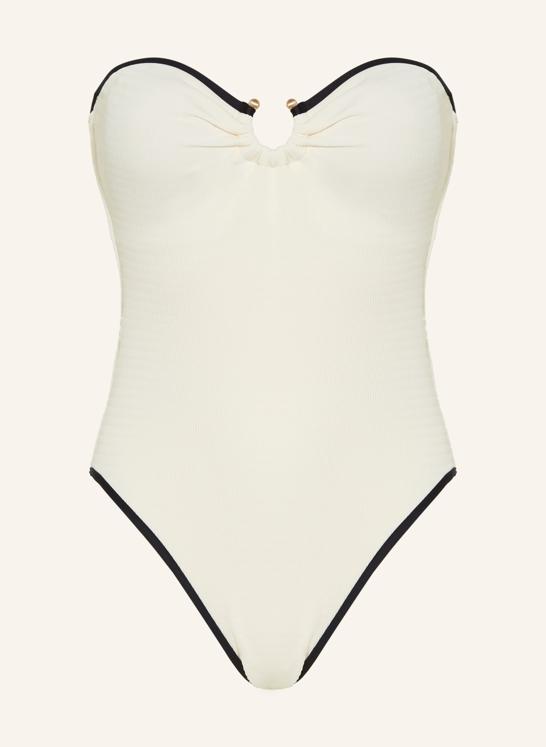 Seafolly Bandeau-Badeanzug Beach Bound weiss Seafolly Bandeau-Badeanzug Beach Bound weiss von Seafolly