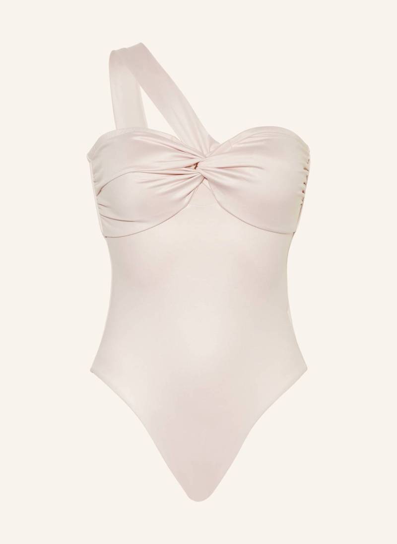 Seafolly Bandeau-Badeanzug Soleil grau von Seafolly