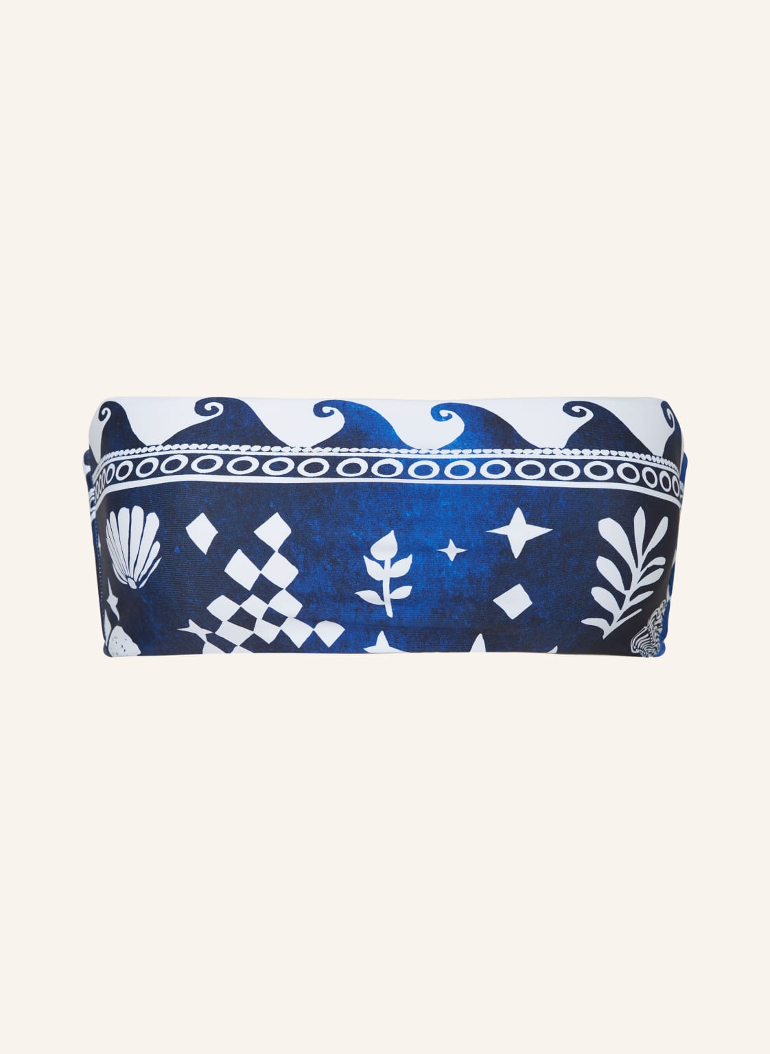 Seafolly Bandeau-Bikini-Top Corfu blau Seafolly Bandeau-Bikini-Top Corfu blau von Seafolly