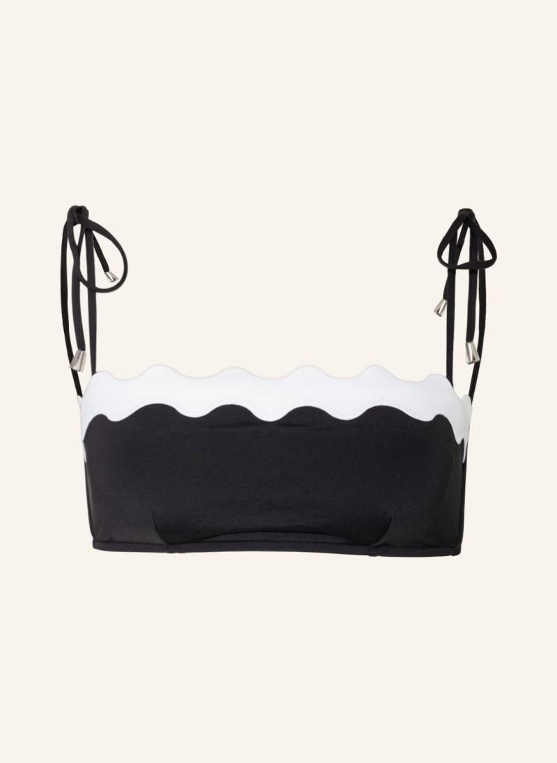 Seafolly Bandeau-Bikini-Top Gia schwarz von Seafolly