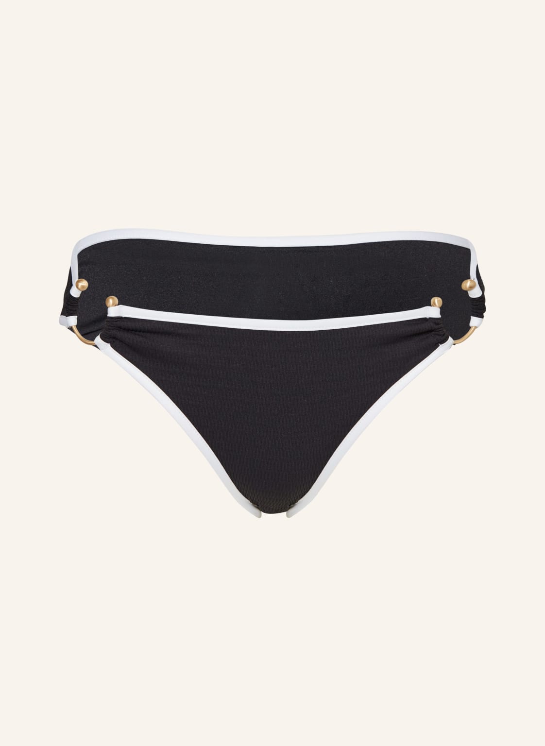 Seafolly Basic-Bikini-Hose Beach Bound schwarz von Seafolly