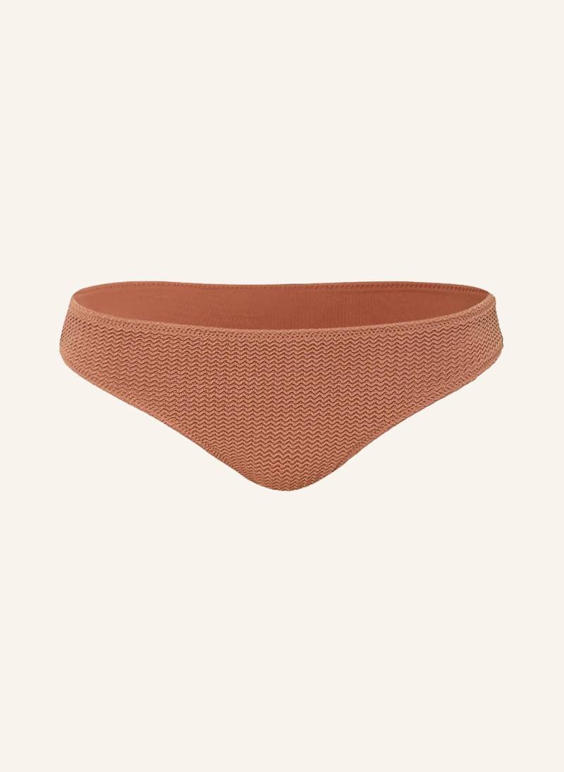 Seafolly Basic-Bikini-Hose Sea Dive braun von Seafolly