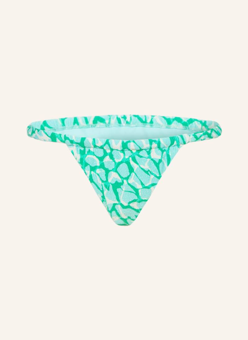 Seafolly Brazilian-Bikini-Hose Animal Instinct gruen von Seafolly